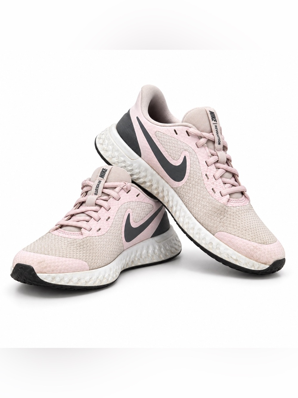 Nike Revolution 5 Pink Grey Youth 6Y / Women’s 7.5